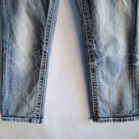 Miss Me Denim Cuffed Capri Jeans Women's 25 - Picture 6 of 8